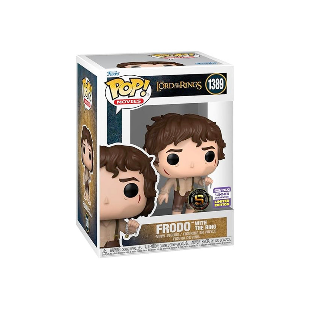 Funko Pop !  Frodo with Ring Movies: Lord of The Rings - Collectable Vinyl Figure
