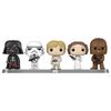 Funko Pop! Vinyl: Star Wars - Darth Vader, Stormtrooper, Luke Skywalker, Princess Leia and Chewbacca - 5 Pack (Shared Galactic Convention, Amazon Exclusive), Multicolor