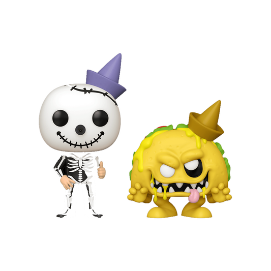 POP! SKELETON JACK & MONSTER TACO 2-PACK