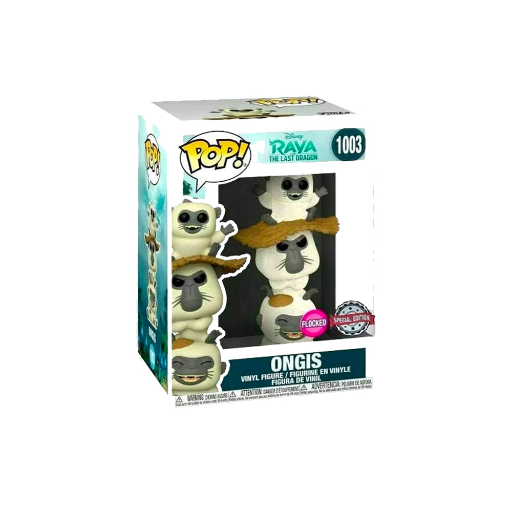 Disney: Raya The Last Dragon Flocked Ongis Action Figure Funko Pop!