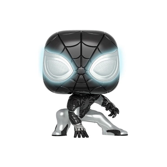 Funko Pop Games: Marvel Gameverse - Negative Spider-Man Glow in the Dark Collectible Figure, Multicolor #399