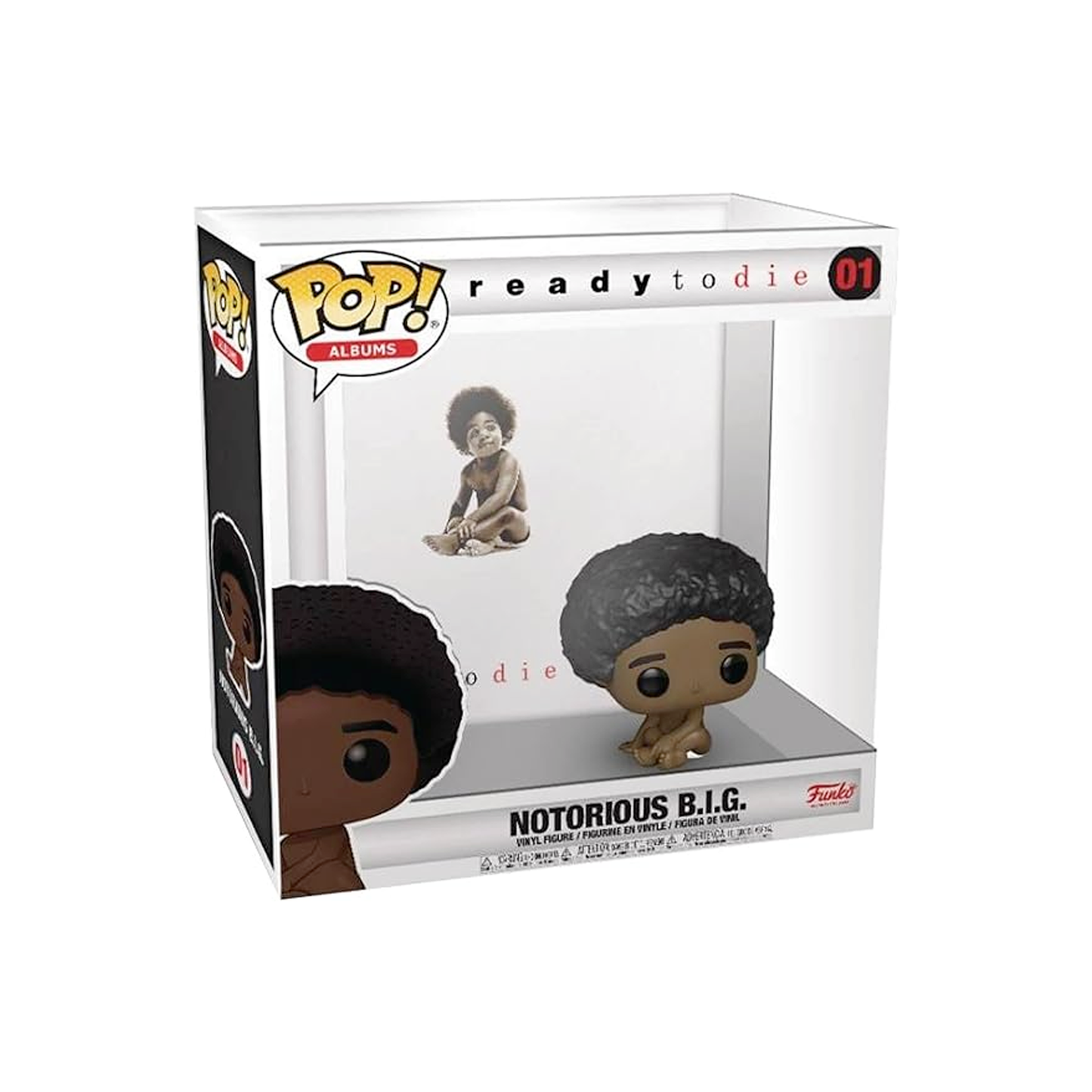 Funko Pop! Albums Biggie Smalls Ready to Die Notorious BIG Figure #01