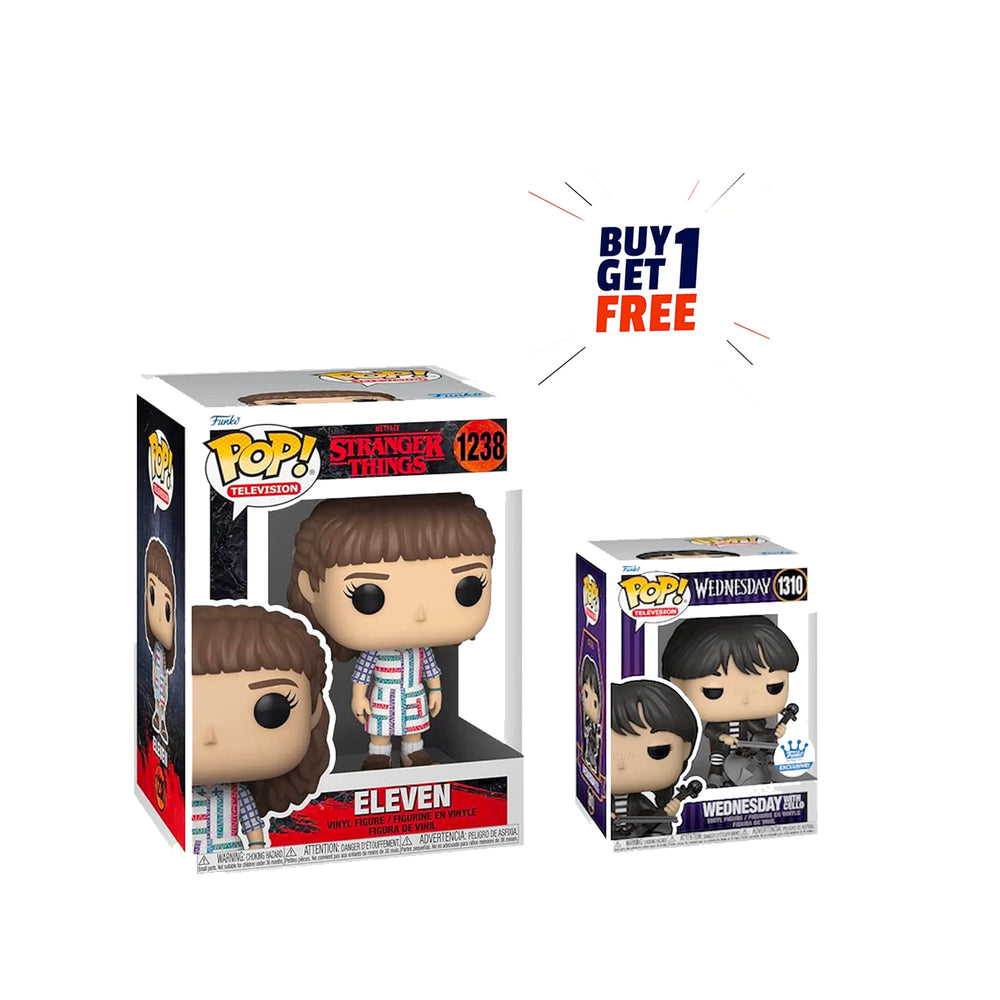 Funko Pop! Stranger Things 4 - Eleven Action Figure #1238 [ BUY ONE GET ONE FREE ]