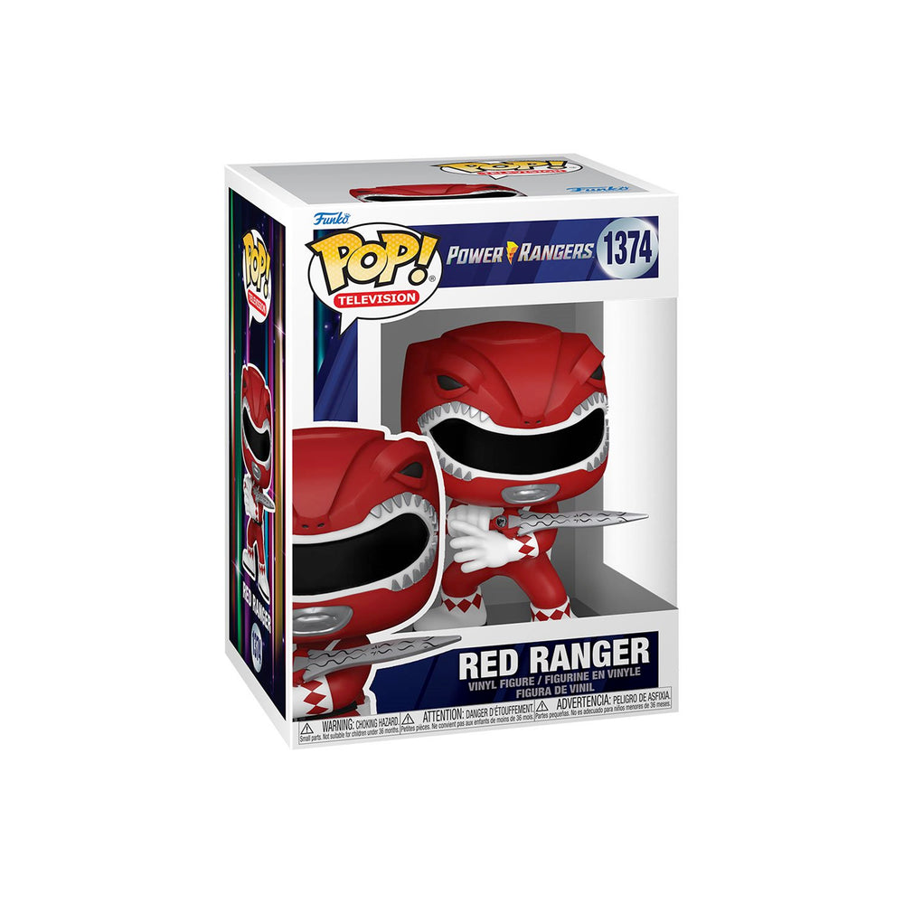 Funko Pop! Power Rangers 30th Anniversary Red Ranger  Vinyl Figure #1374