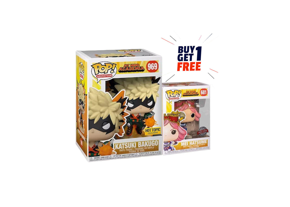 My Hero Academia - Katsuki Bakugo with Explosion Action Figure Funko Pop! [Buy 1 Get 1 Free]