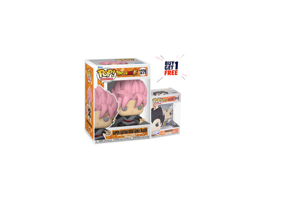 Dragon Ball Super Saiyan Rose Goku Black Glow-in-the-Dark Pop! Vinyl Figure - Entertainment Earth Exclusive [Buy 1 Get 1 Free]