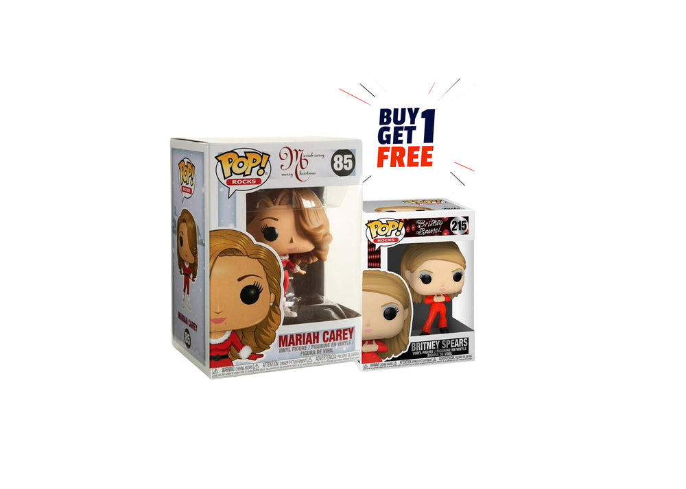 Rocks: Mariah Carey Christmas - Diamond Glitter Amazon Exclusive Action Figure Funko Pop! [Buy 1 Get 1 Free]