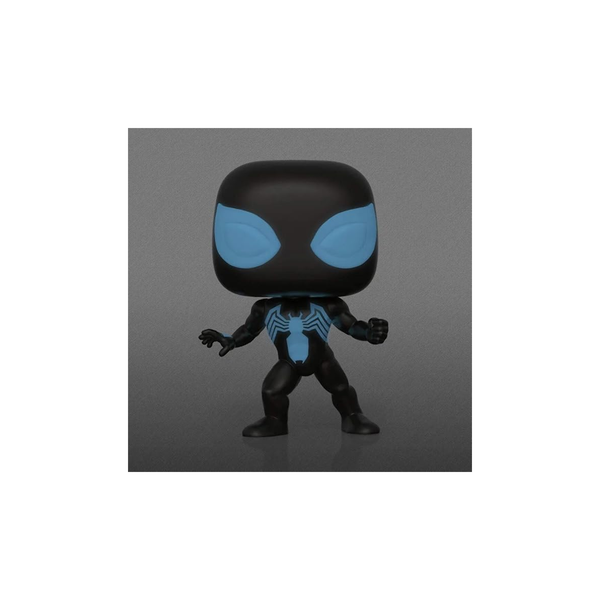 Funko POP! Marvel: Spider-Man in Symbiote Suit Glow in The Dark Vinyl Figure Shop Exclusive #725