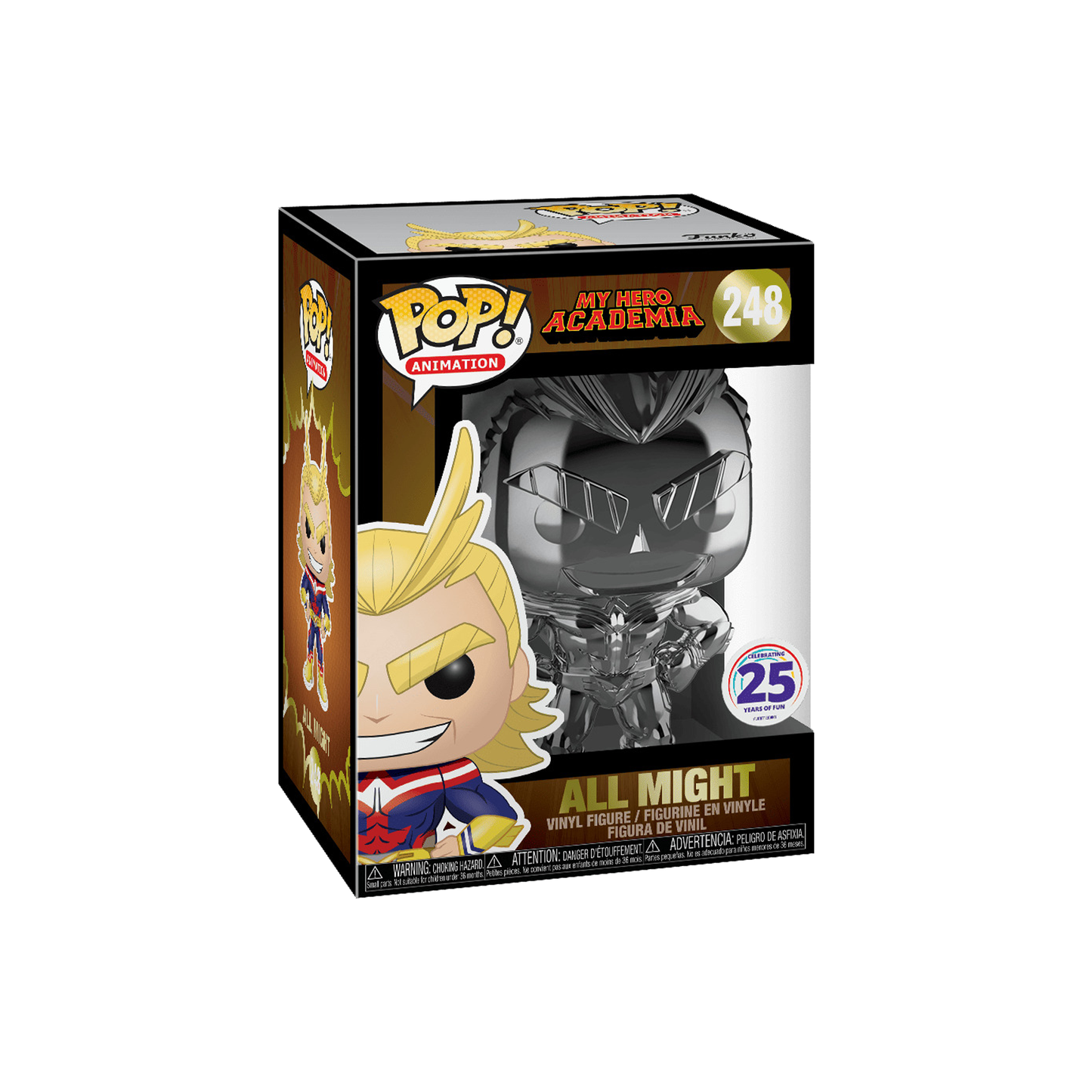 Funko POP! All Might "25 Years of Fun Edition" #248 (Exclusive Collection)