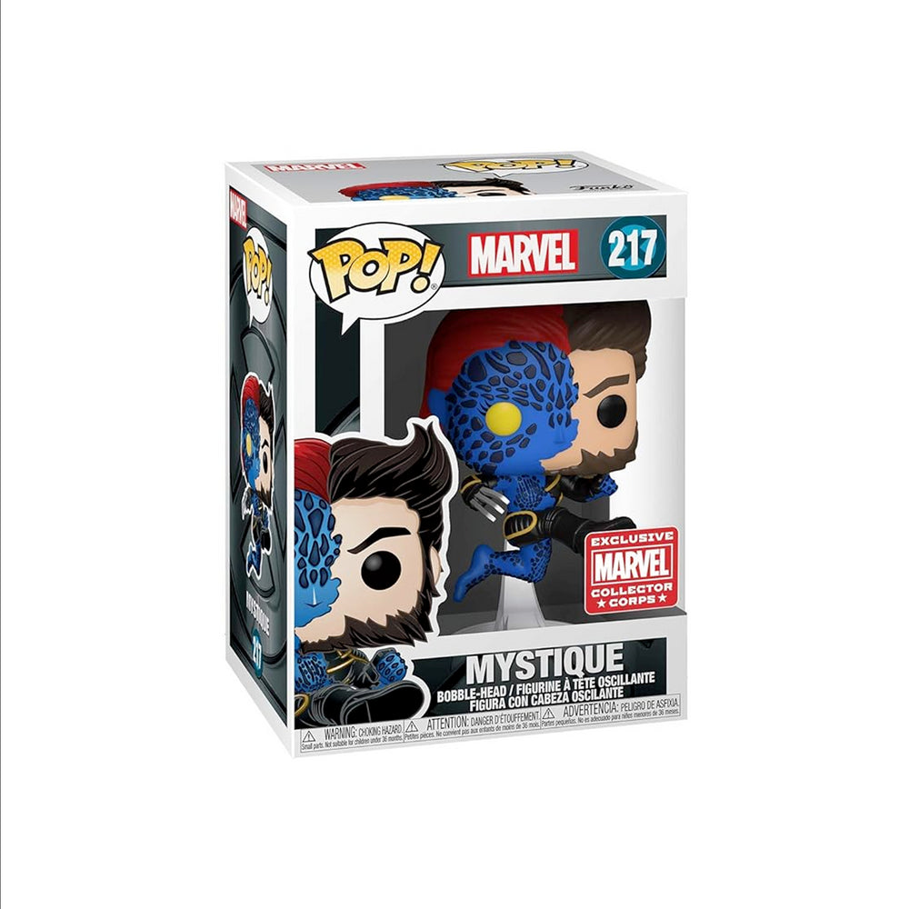 Funko Pop! Mystique Collector Corps Marvel Exclusive Action Figure #217
