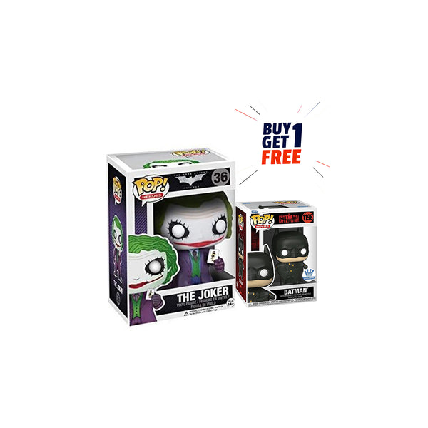 The Joker Dark Knight Movies Villain Funko Pop [Buy 1 Get 1 Free]