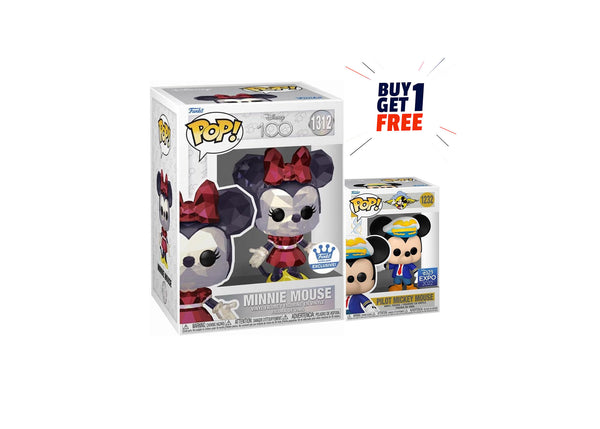 Disney Minnie Mouse (FACET) Action Figure Funko Pop! [Buy 1 Get 1 Free]