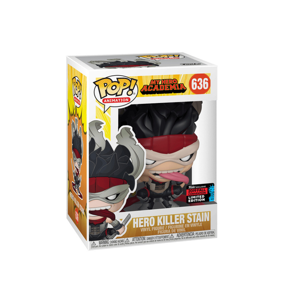 Funko Pop! Vinyl: My Hero Academia - Hero Killer Stain - GameStop New York Comic Con (Exclusive) #636