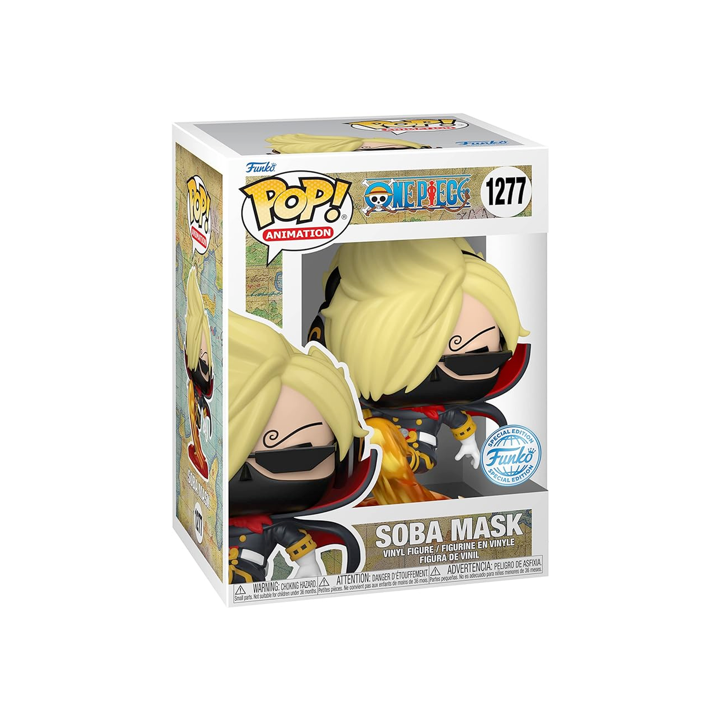 Funko Pop! Anime One Piece - Soba Mask (Raid Suit) Sanji Special Edition Exclusive Vinyl Figure #1277 (Special Edition Common)