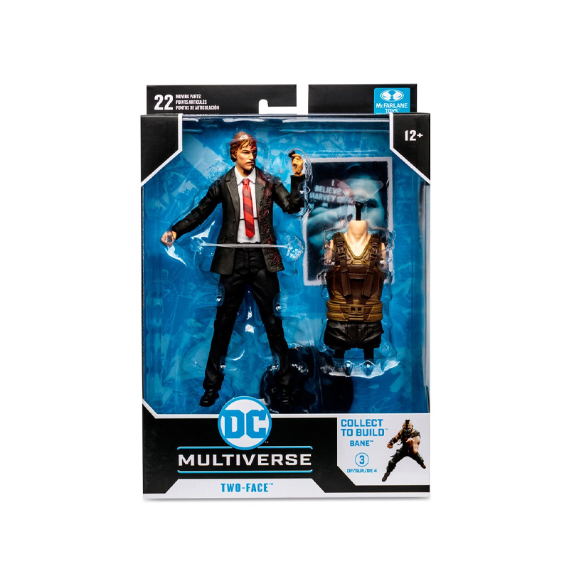 McFarlane Toys - DC Multiverse - 7" Build-A Figure - The Dark Knight Trilogy - Two-Face