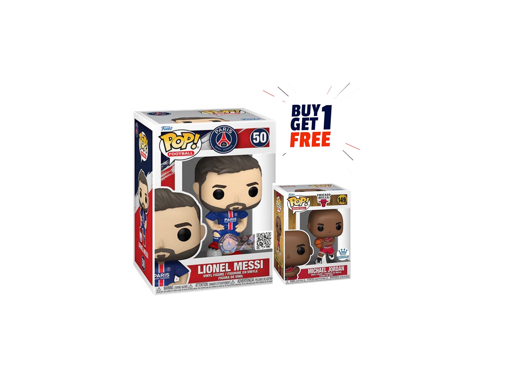 FUNKO POP! FOOTBALL: PSG - Lionel Messi – Toy Place