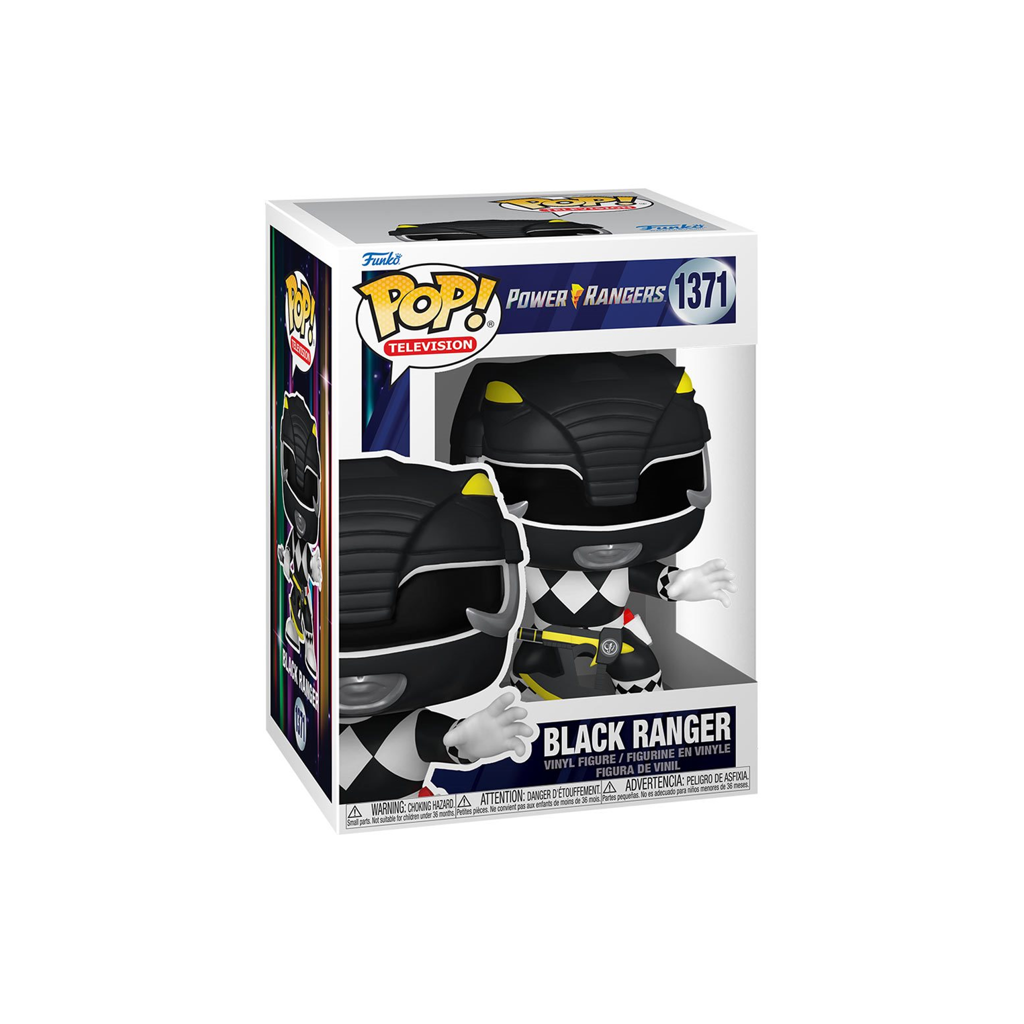 Funko Pop! Power Rangers 30th Anniversary Black Ranger Vinyl Figure #1 ...