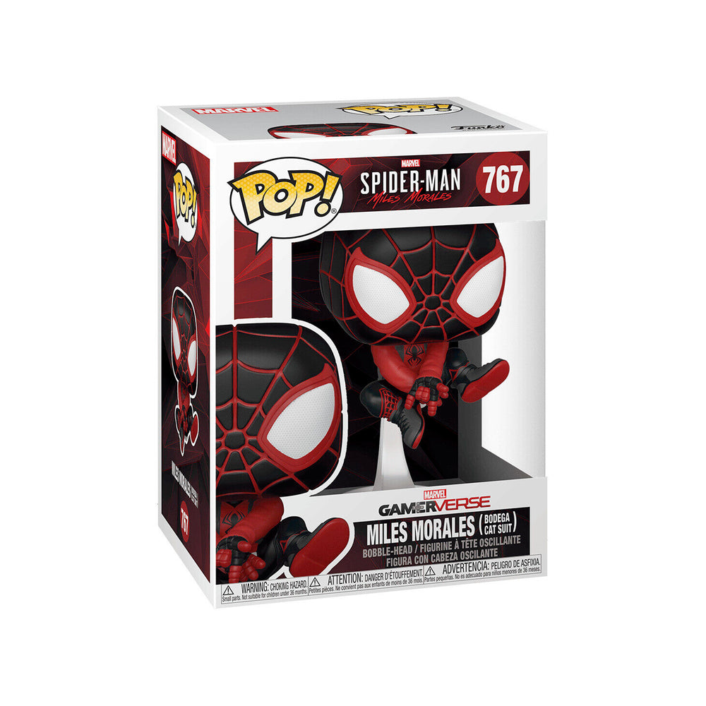 Funko Pop! Marvel’s Spider-Man: Miles Morales - Miles Bodega Games Action Figure #767