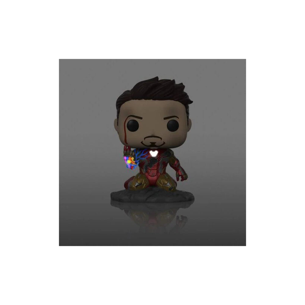 Funko Pop! I Am Iron Man Pop! Avengers Endgame #580 Special Edition Glow in Dark Bobblehead Figure