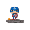 Funko Pop! Deluxe Marvel: Avengers Assemble Series - Captain America, Amazon Exclusive, Figure 6 of 6 #589