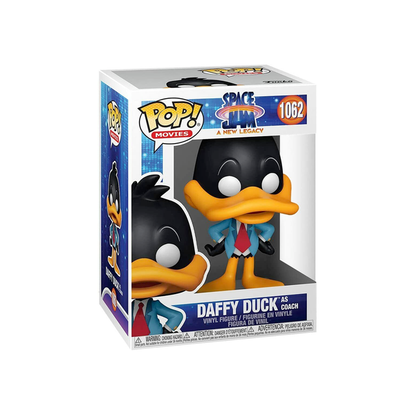 Funko Pop! Movies: Space Jam, A New Legacy - Daffy Duck as Coach Action Figure