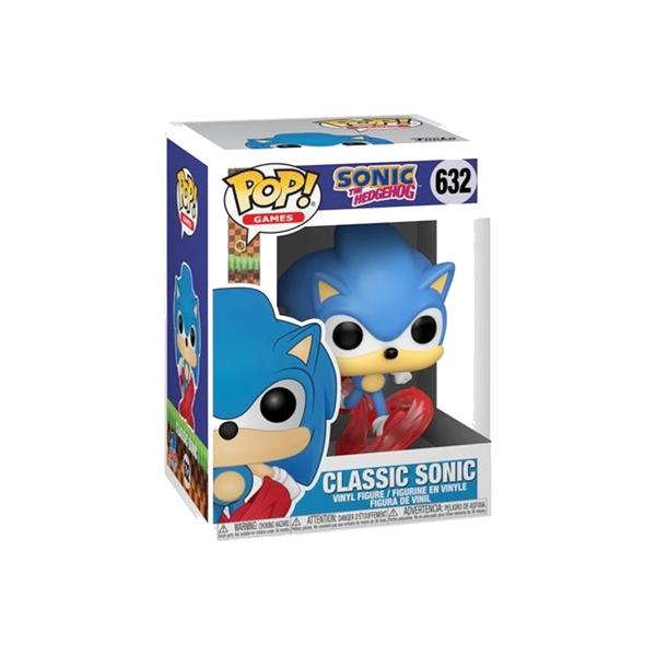 Funko Pop! Classic Sonic -30th Anniversery Action Figure #632