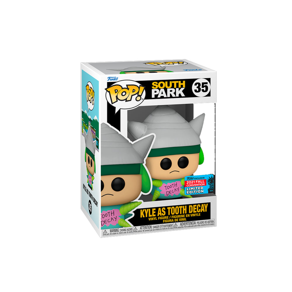 South Park - Kyle as Tooth Decay (2021 Festival of Fun Convention Exclusive) Funko Pop!