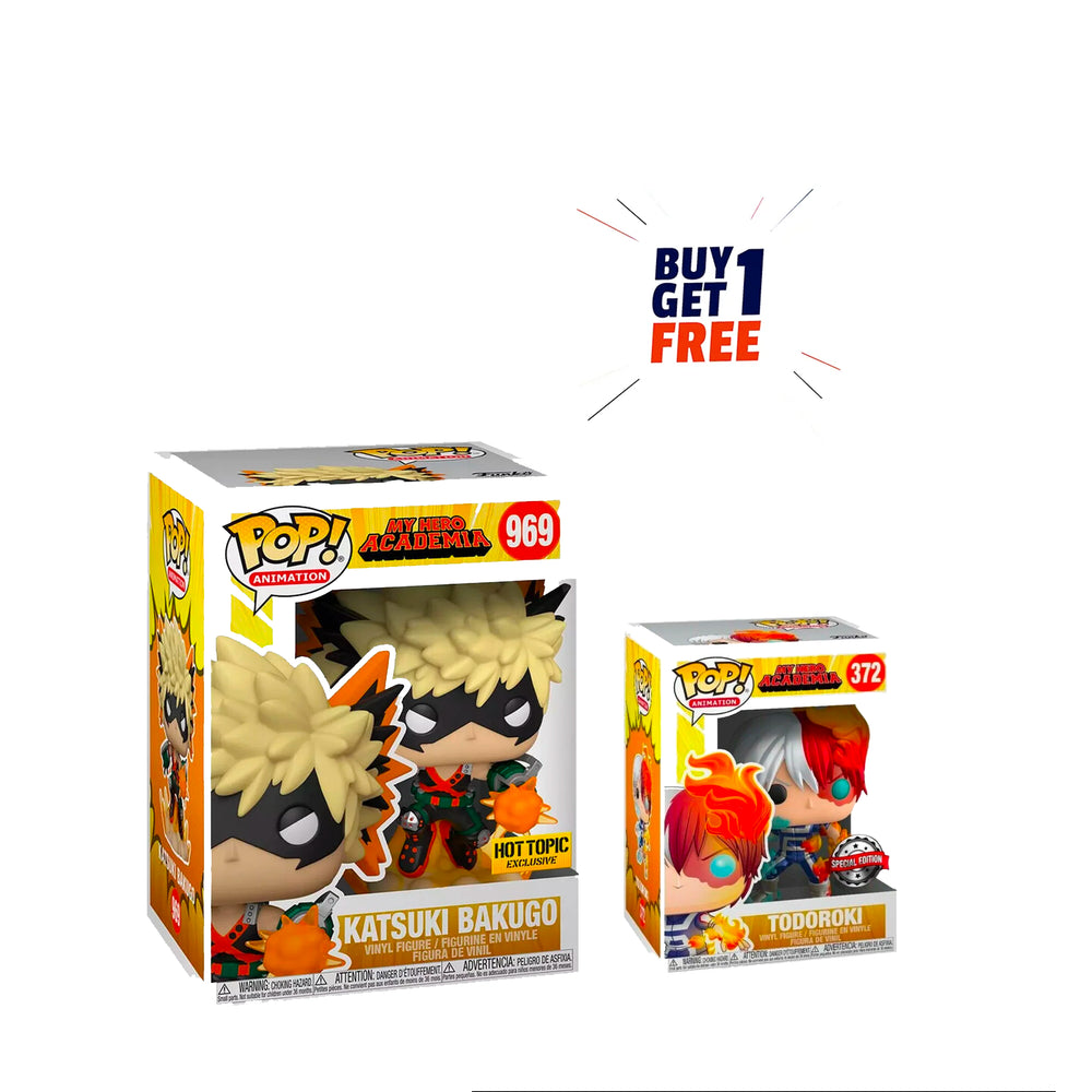 My Hero Academia - Katsuki Bakugo with Explosion Action Figure Funko Pop! [Buy ONE GET ONE FREE ]