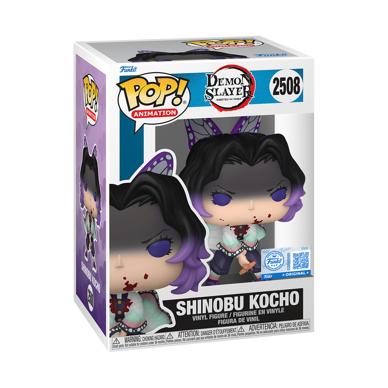 [PRE-ORDER] Demon Slayer: Infinity Castle - Shinobu Kocho (Bloody) Pop!