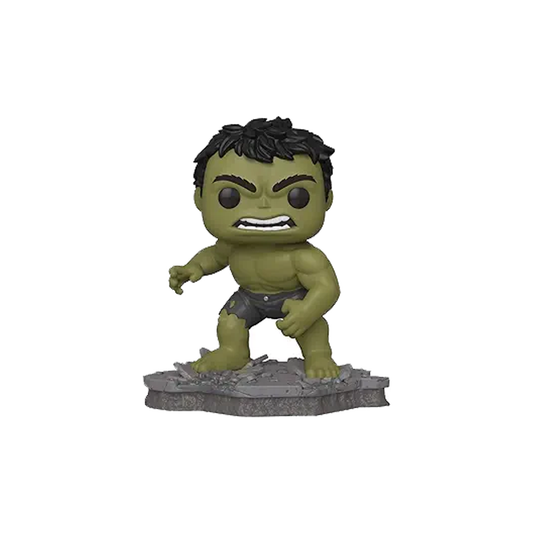 Funko Pop! Deluxe, Marvel: Avengers Assemble Series - Hulk, Amazon Exclusive, Figure 2 of 6 # 585
