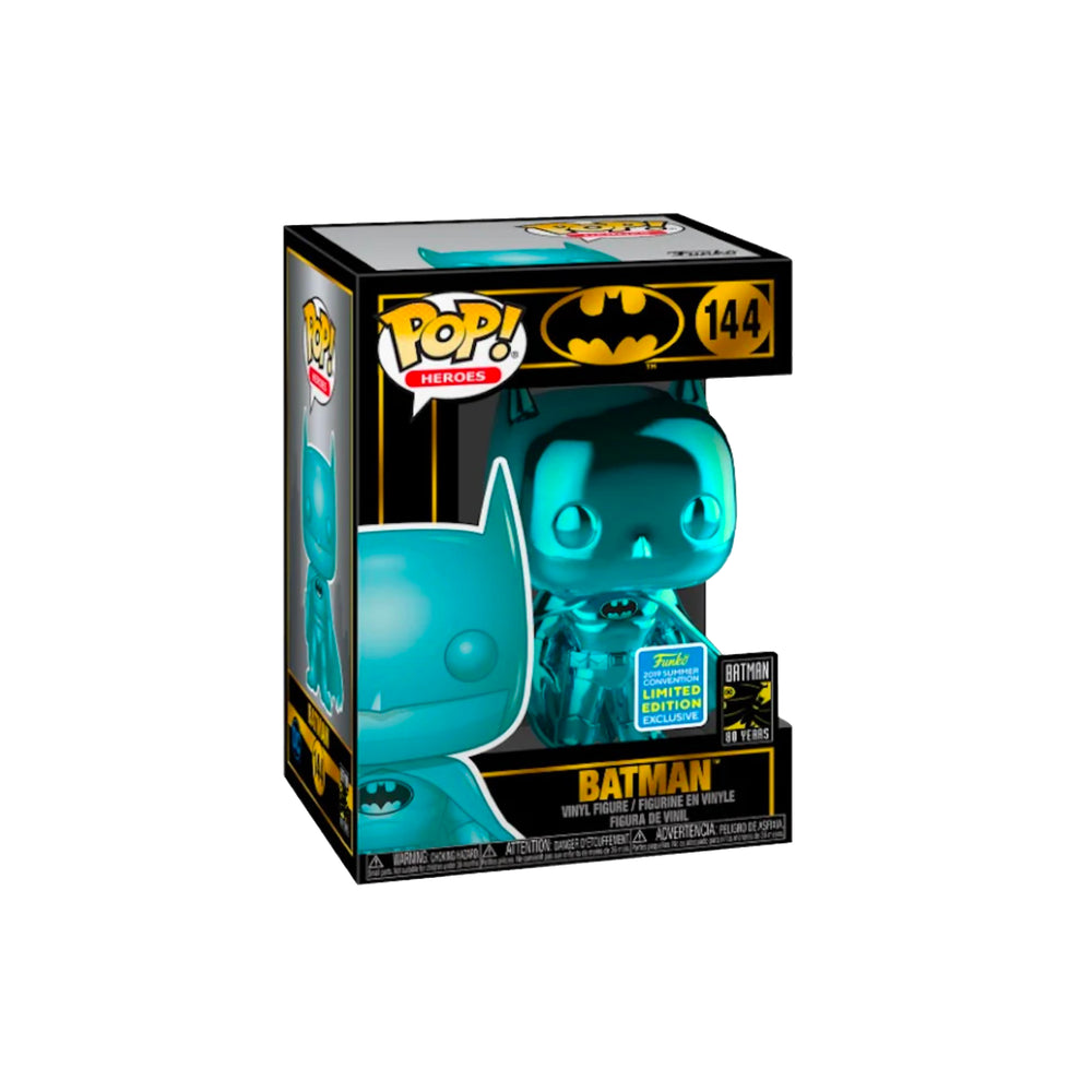 POP Funko Batman Green Chrome Convention 2019 Limited Edition #144