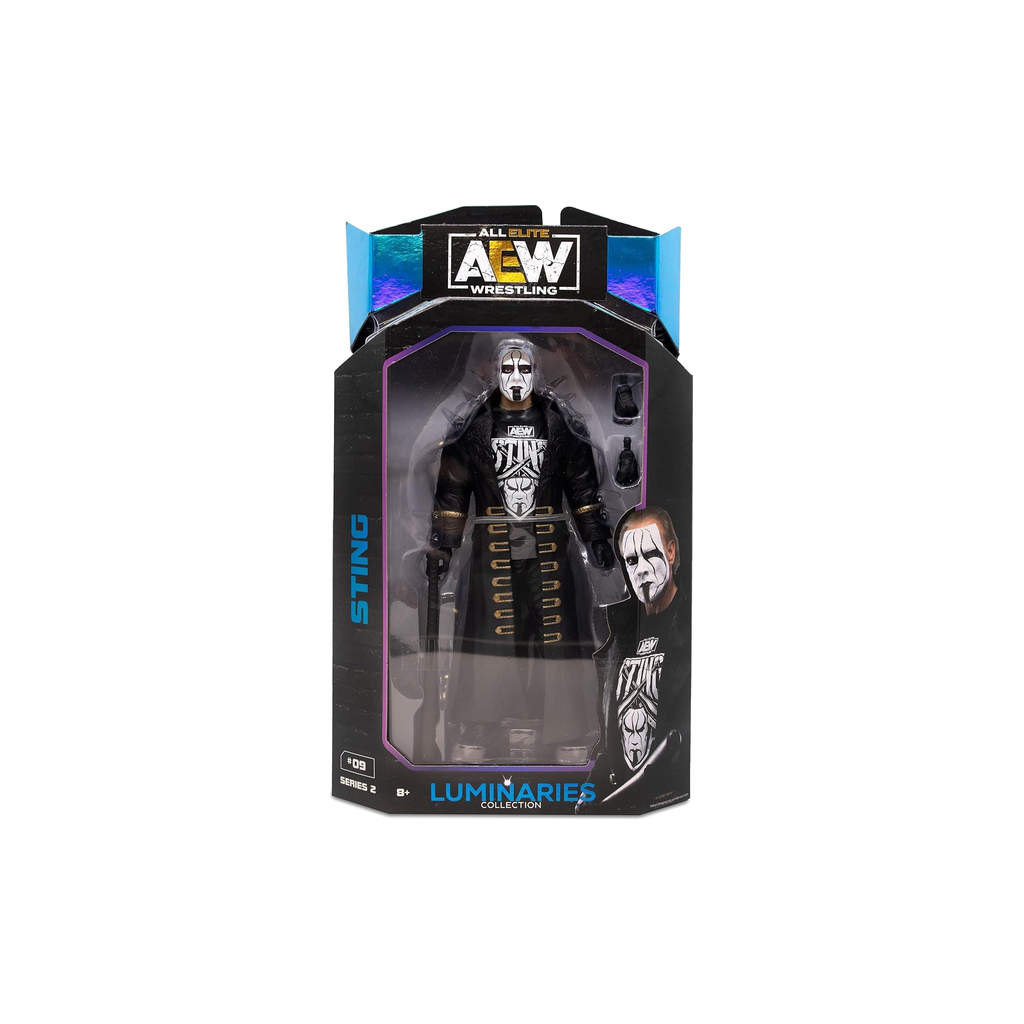 AEW Jazwares Unmatched Collection Series 2 #09 Sting [Luminaries Collection
