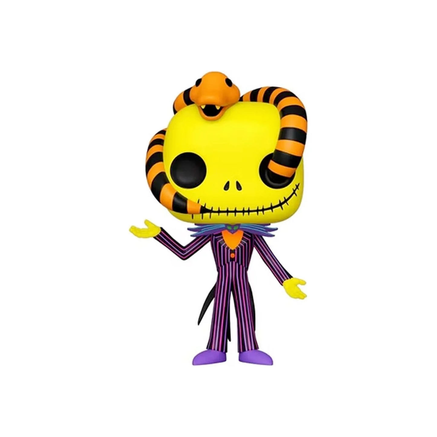 Funko Pop! Disney Nightmare Before Christmas - Jack with Snake (Black Light)  Vinyl Figure#717