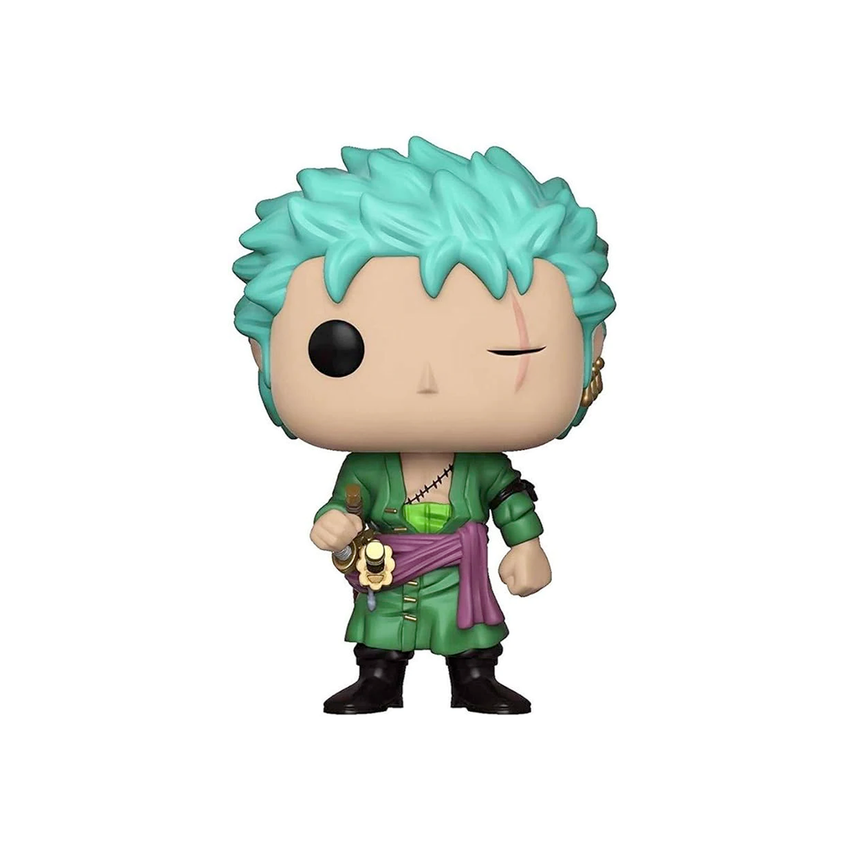 POP One Piece - Roronoa Zoro Funko Vinyl Figure Multicolor, 3.75 inches #327