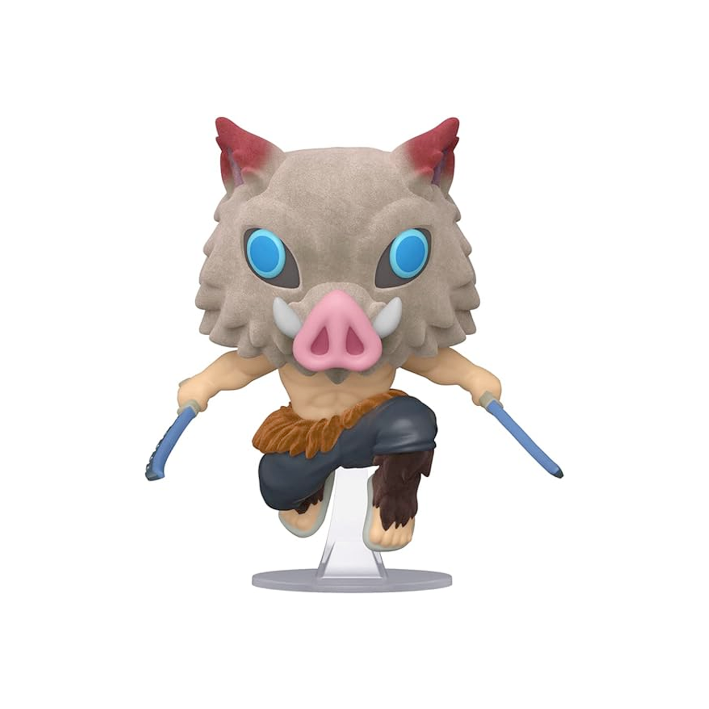 Funko Pop Animation: Demon Slayer - Inosuke Exclusive (Flocked) #875