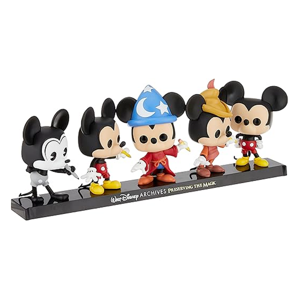 POP Disney Archives - Mickey Mouse 5 Pack, Amazon Exclusive, Multicolor