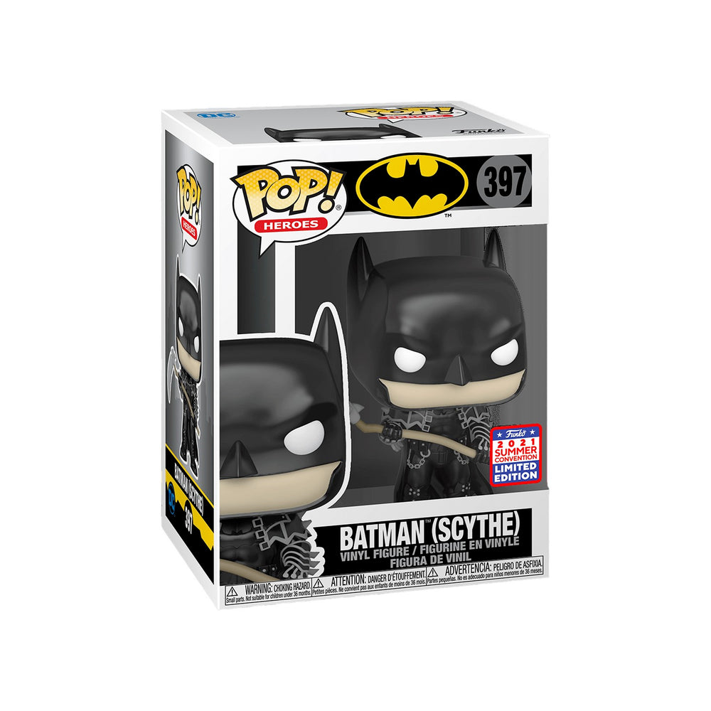 Funko POP! Vinyl Heroes Batman  Batman (Scythe) - 2021 FunKon (SDCC) Limited #397