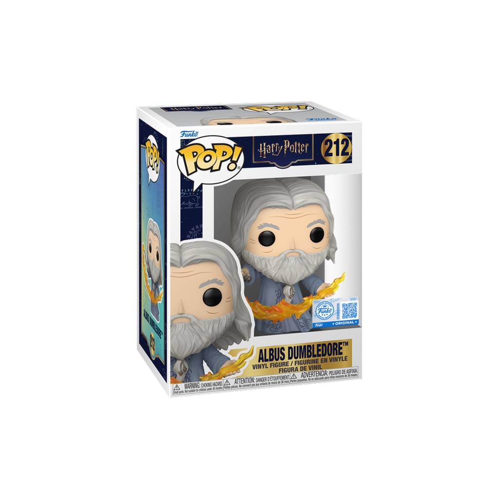 [PRE-ORDER] Harry Potter - Albus Dumbledore (Flames) Pop!