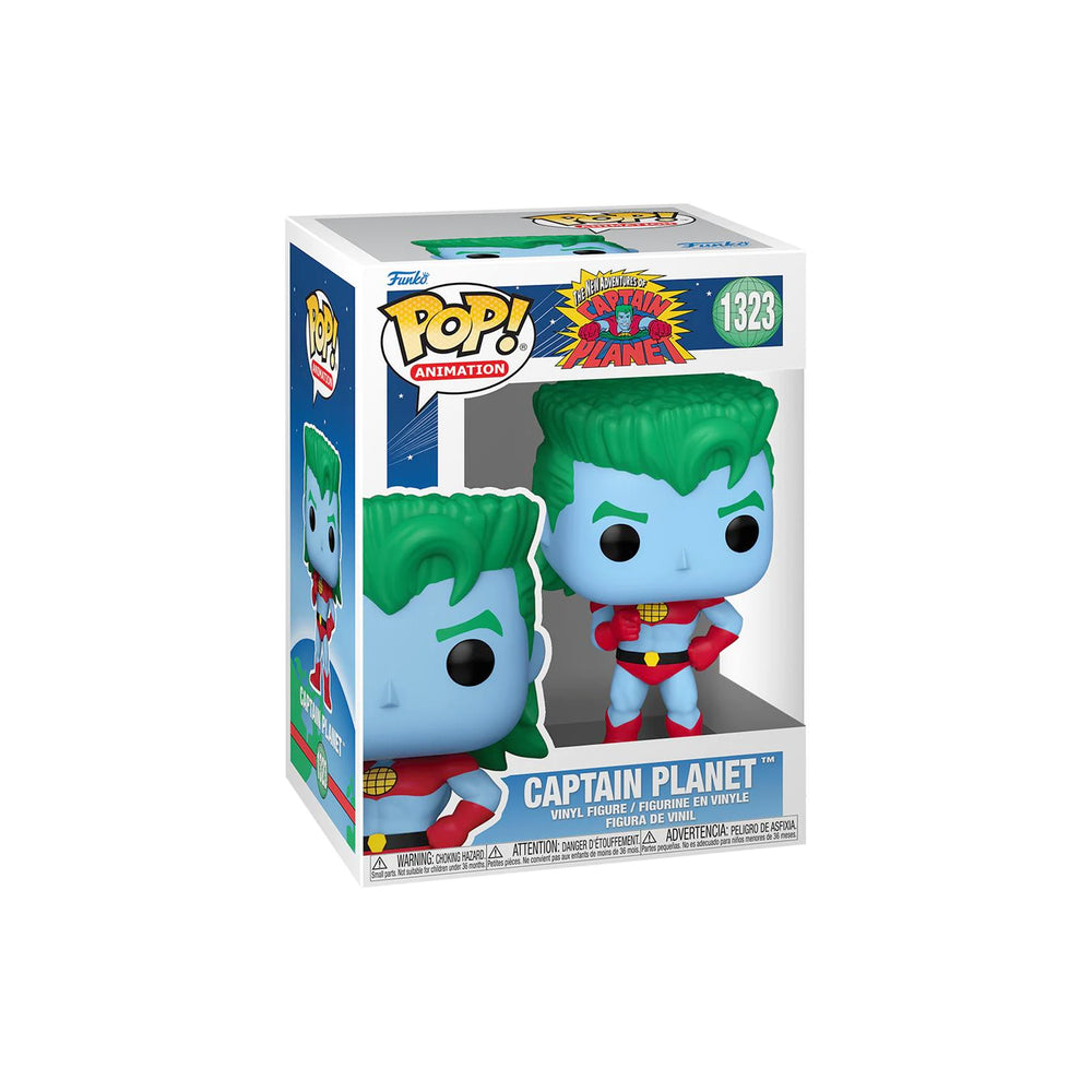 Funko POP! Animation: The New Adventures of Captain Planet - Captain Planet 4.05-in Vinyl Figure