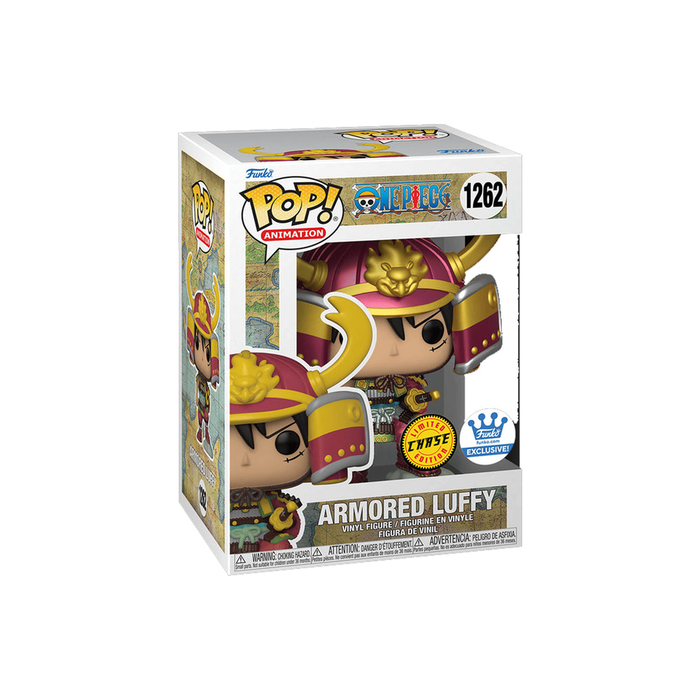 Funko POP! Armored Luffy Metallic Chase #1262 Funko Shop Exclusive (Exclusive Collection)
