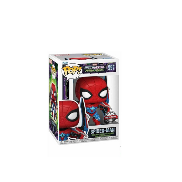 Funko Pop! Marvel Mech Strike: Monster Hunters - Spider-Man Action Figure #997