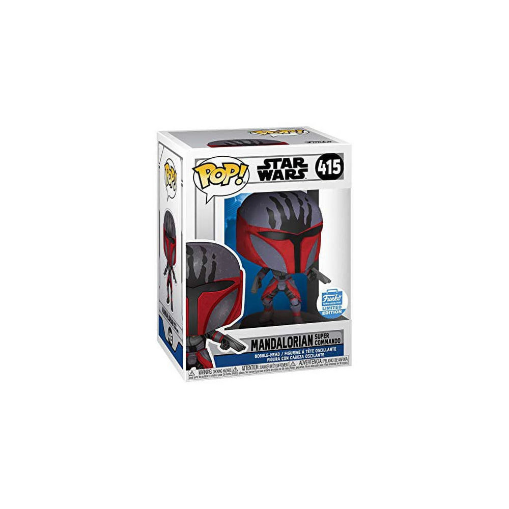 Funko Pop Star Wars Mandalorian Super Commando #415 Funko Shop Limited Edition