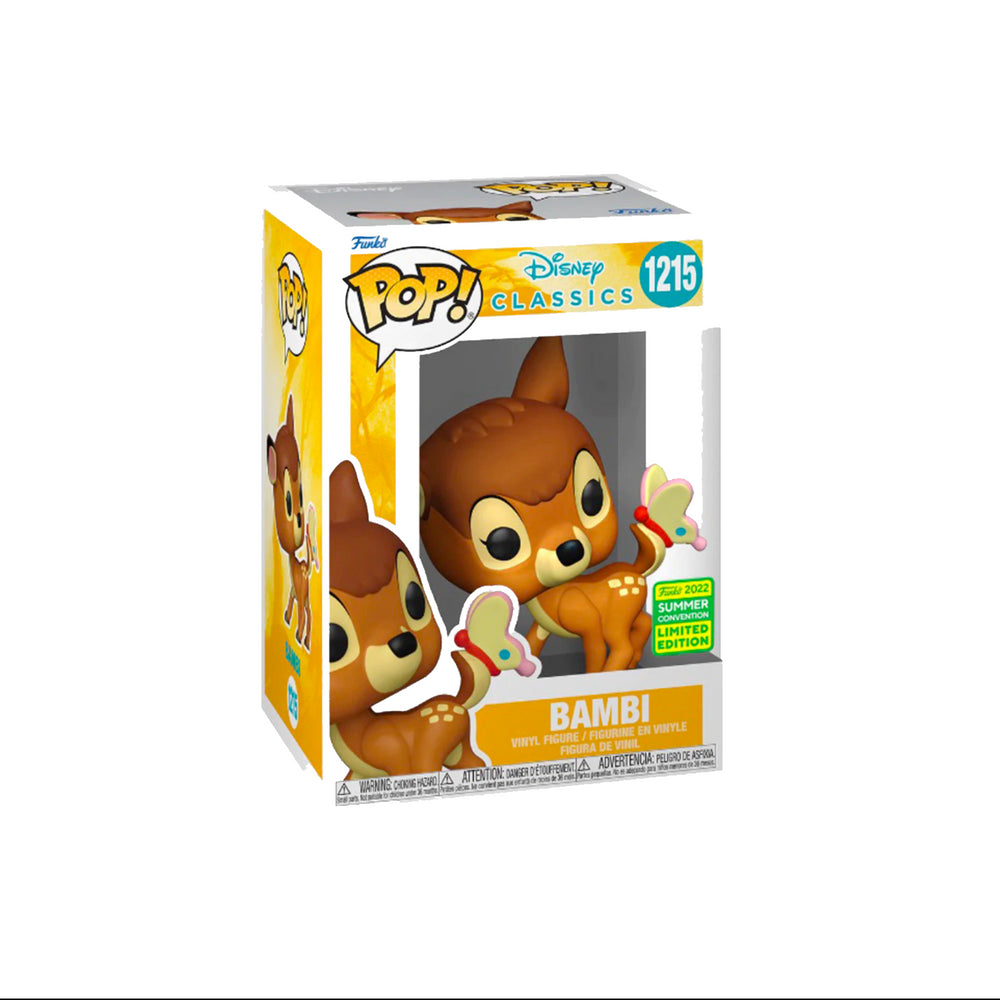 Funko Pop! Disney Classics Pop! Bambi  Funko Summer Convention Exclusive Action Figure #1215