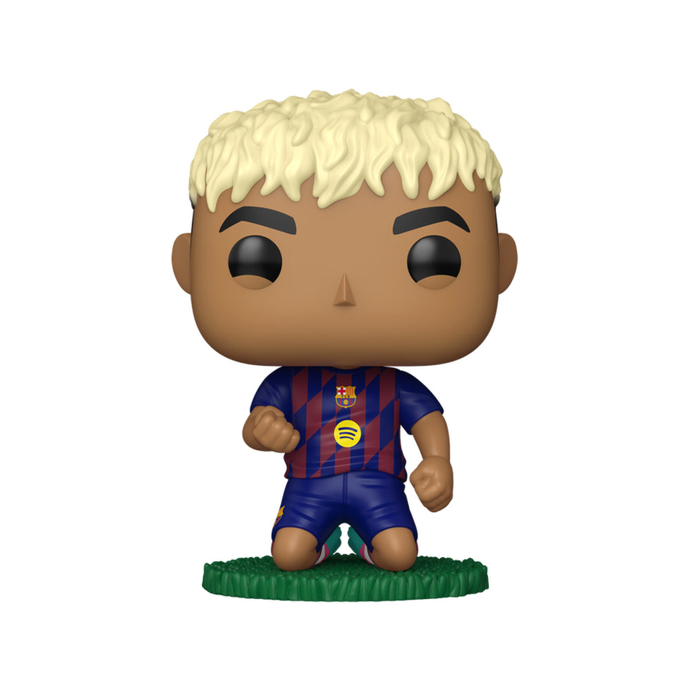 [PRE-ORDER] Football (Soccer): Barcelona - Lamine Yamal (Kneeling) Pop!