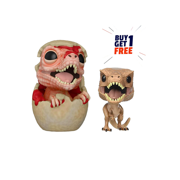Funko Pop! Movies: Jurassic Park - Hatching Raptor (SDCC'23), Collectable Vinyl Figure [ Buy One Get One Free ]