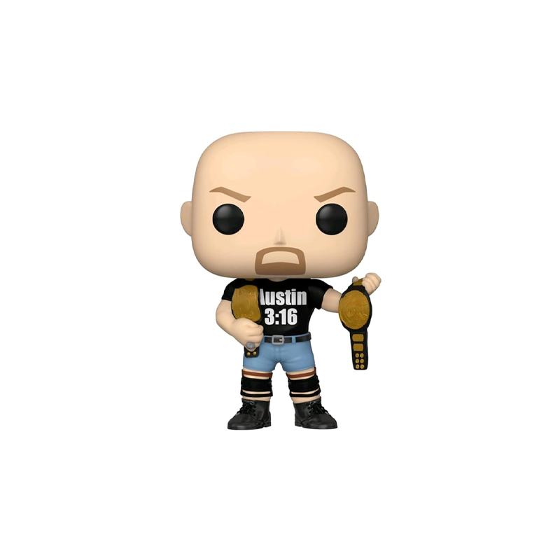 Funko Pop! WWE 7/11 Exclusive Stone Cold Steve Austion (2 Belts) #89