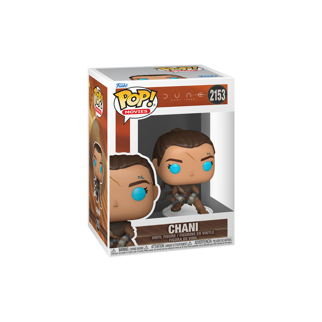 Funko Pop! Chani (Crouching) #2153 in window display box – DrCollectible