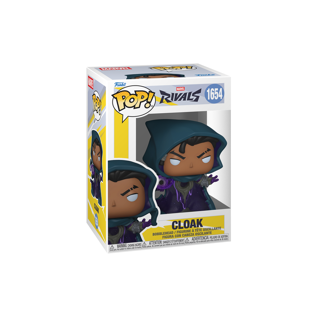 Funko Pop! Cloak from Marvel Rivals in window display box – DrCollectible