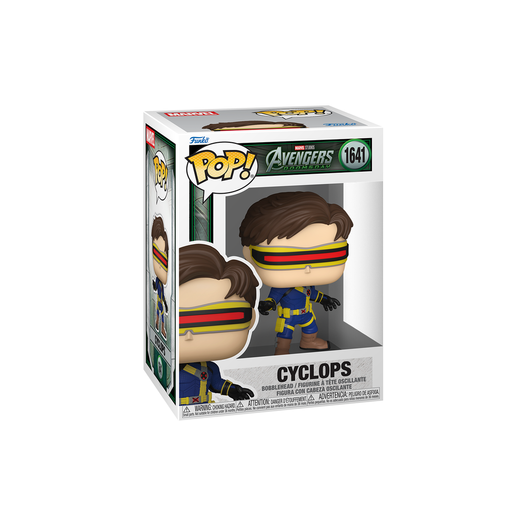 Funko Pop! Cyclops #1641 in window display box – DrCollectible