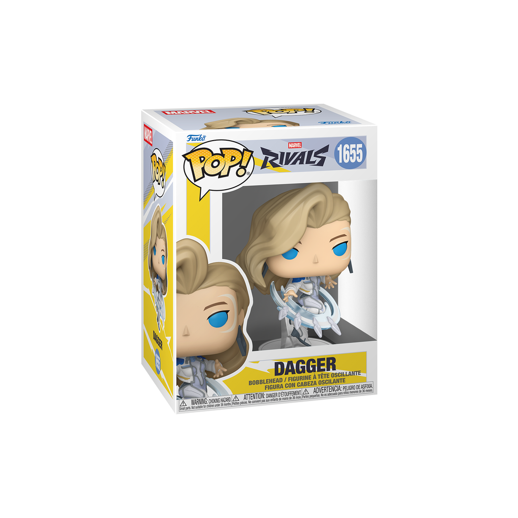 Funko Pop! Dagger from Marvel Rivals in window display box – DrCollectible
